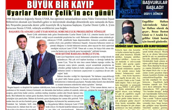 “Türkiye Sanayisi İçin Büyük Bir Kayıp “