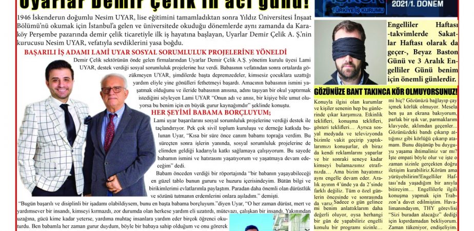 image00003 “Türkiye Sanayisi İçin Büyük Bir Kayıp “
