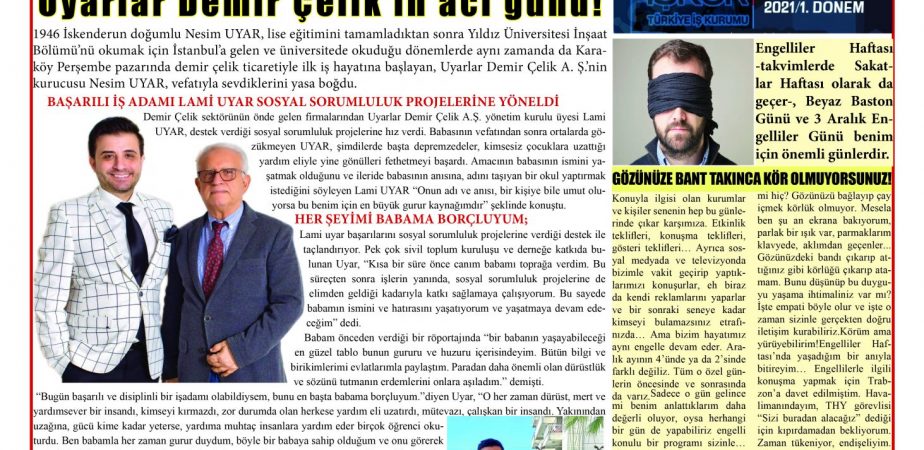 “Türkiye Sanayisi İçin Büyük Bir Kayıp “