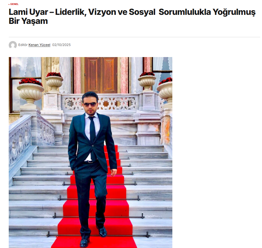 Liderlik, Vizyon ve Sosyal  Sorumlulukla Yoğrulmuş Bir Yaşam 
